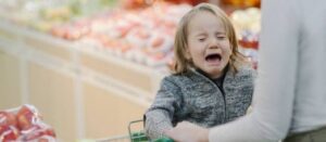 crises de colère des enfants à la crèche
